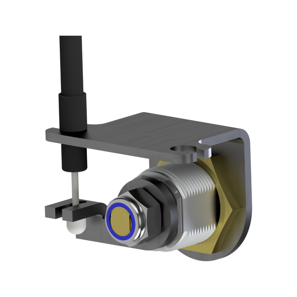 Mechanical and Electronic Override back with wire